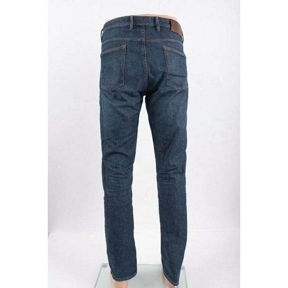Massimo Dutti Mens Jeans Denim US 32 EU 42 Blue Slim Fit 0047/046 NWOT - Picture 4 of 8